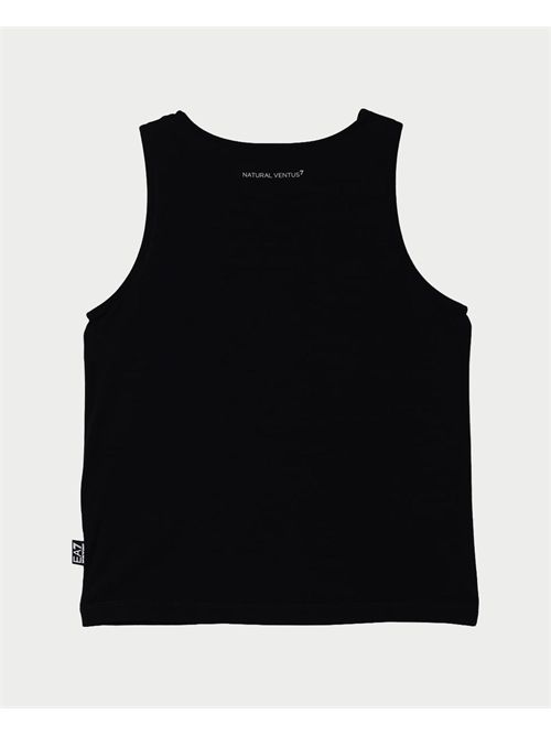 Canotta per bambina EA7 con logo a contrasto EMPORIO ARMANI EA7 | 7G000035-AF12945UC001